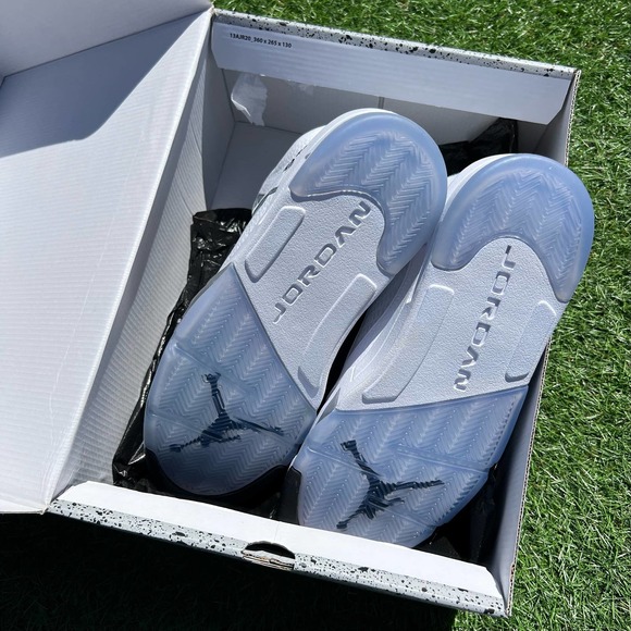 JORDAN 5 METALLIC WHITE - Picture 4 of 4